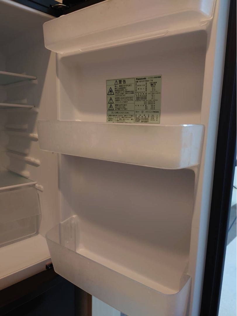 【引取に変更可】Panasonic NR-B17BW 冷蔵庫 ブラック