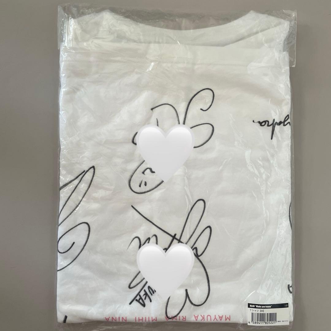 y*i様 NiziU　直筆サイン入りᎢシャツ　DAM