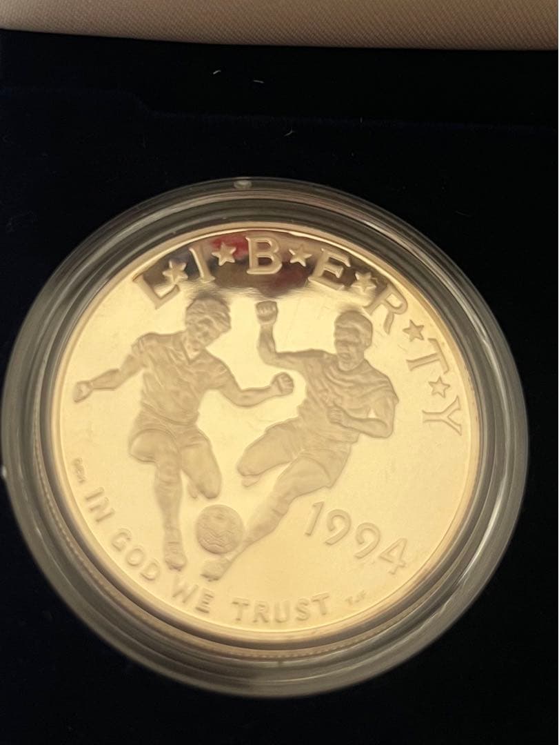 希少1994アメリカ サッカーワールドカップ 記念メダルセット 金貨 銀貨 銅貨