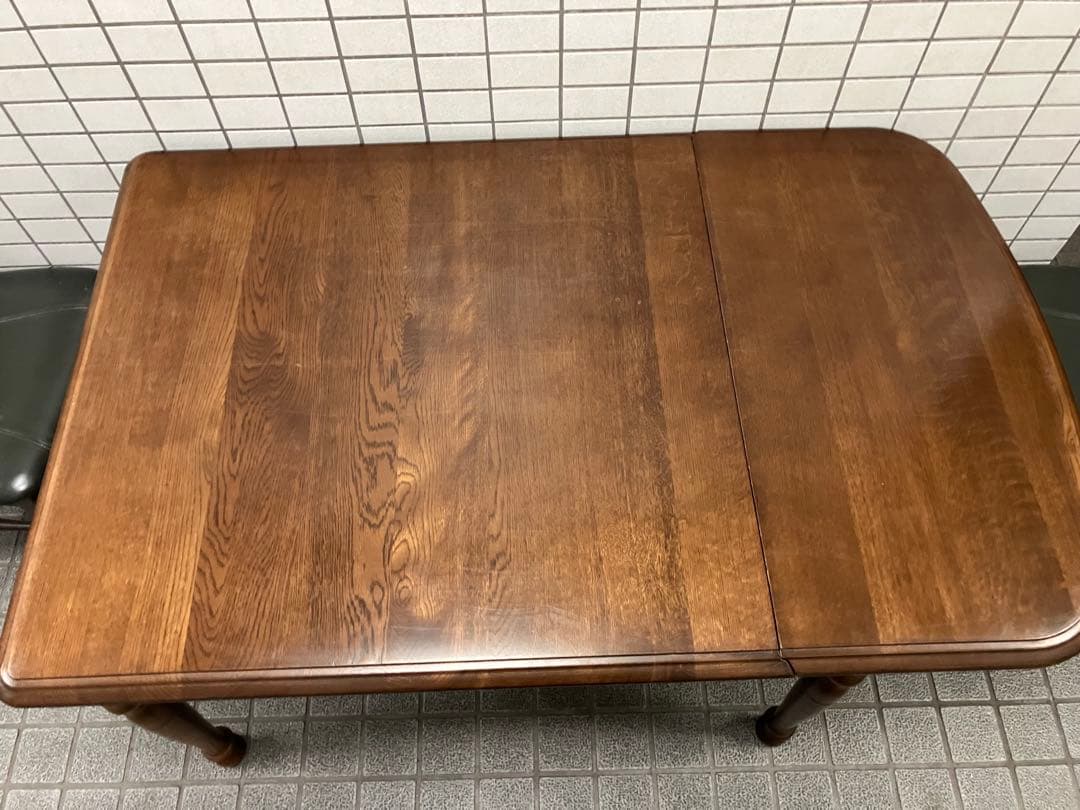 karimokuカリモク 伸長式ダイニングテーブル+チェア5点セットバタフライ