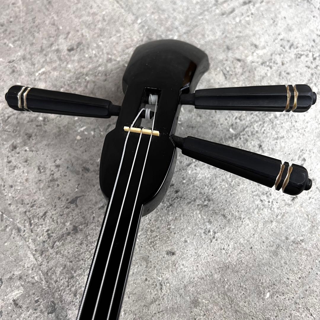 沖縄 三線 特上 人工皮革 蛇柄 三味線　収納袋