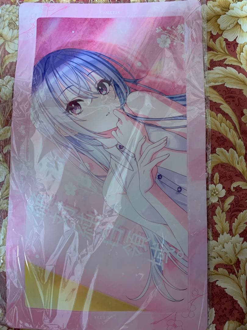 シャニマス めろきゅん♡モノクローム 鈴木羽那 デスクマット プレイ