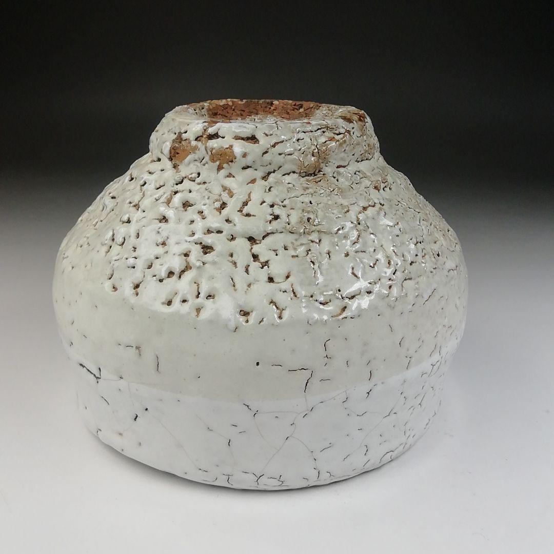 T472 茶碗 『萩焼』『北浜山 渋谷泥詩』 共箱 抹茶碗 茶道具