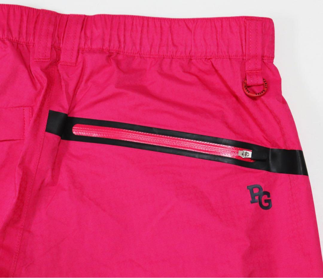 《パーリーゲイツ》新品 ナイロン 高機能防水性レインパンツ 2(W76~82)