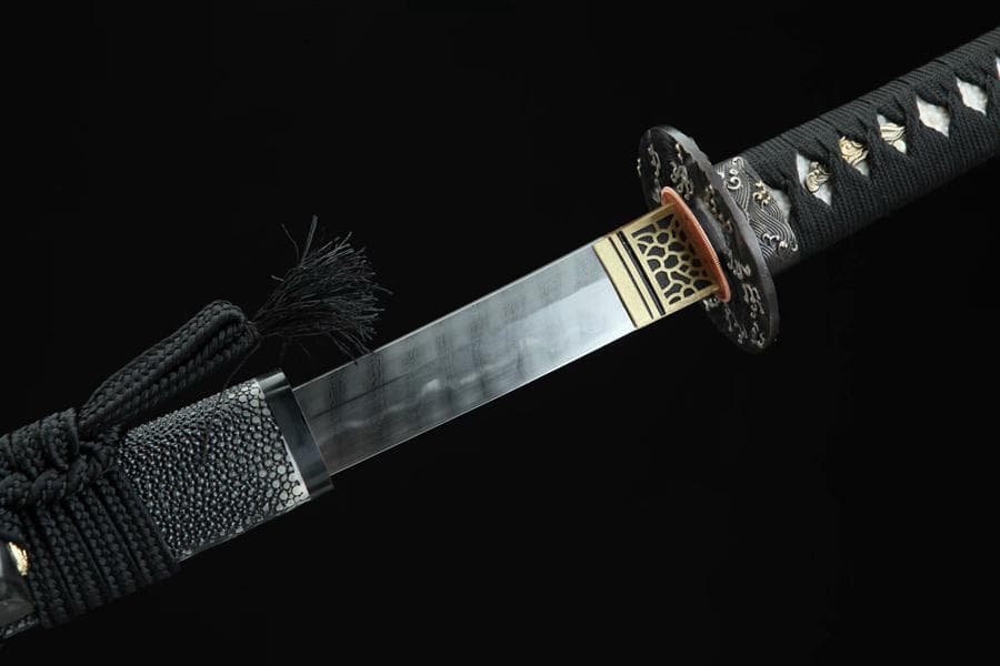 三色銅波刀皿侍刀 模造刀 居合刀 武士道 武具 漢剣 唐刀 龍泉剣 手鍛造打