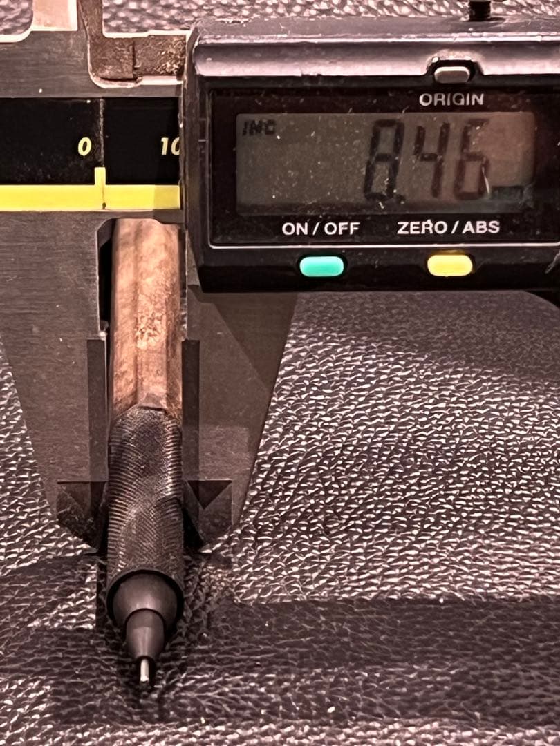 kkTechDraw2 0.5mm 黒柿　八角軸