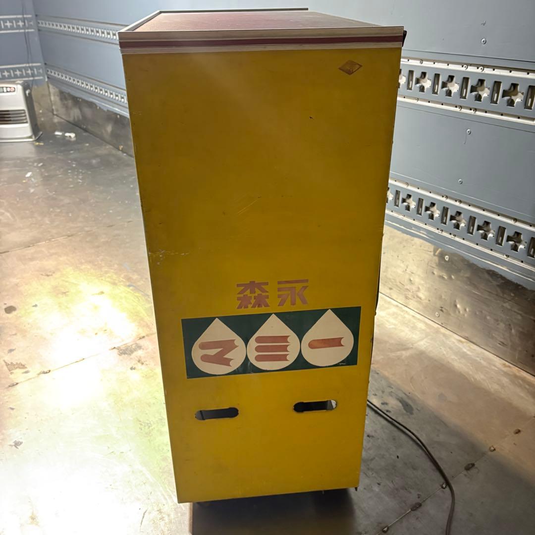 動作確認済 森永　牛乳 ショーケース マミー 冷蔵庫 昭和レトロ　森永牛乳