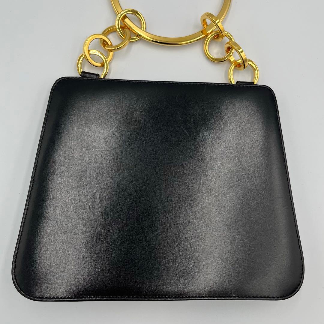 ✨美品✨Salvatore Ferragamo パーティバッグ　サークルハンドル