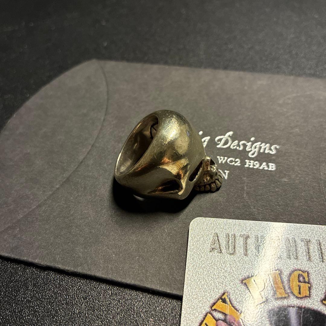 Crazy Pig Designs スカルリング