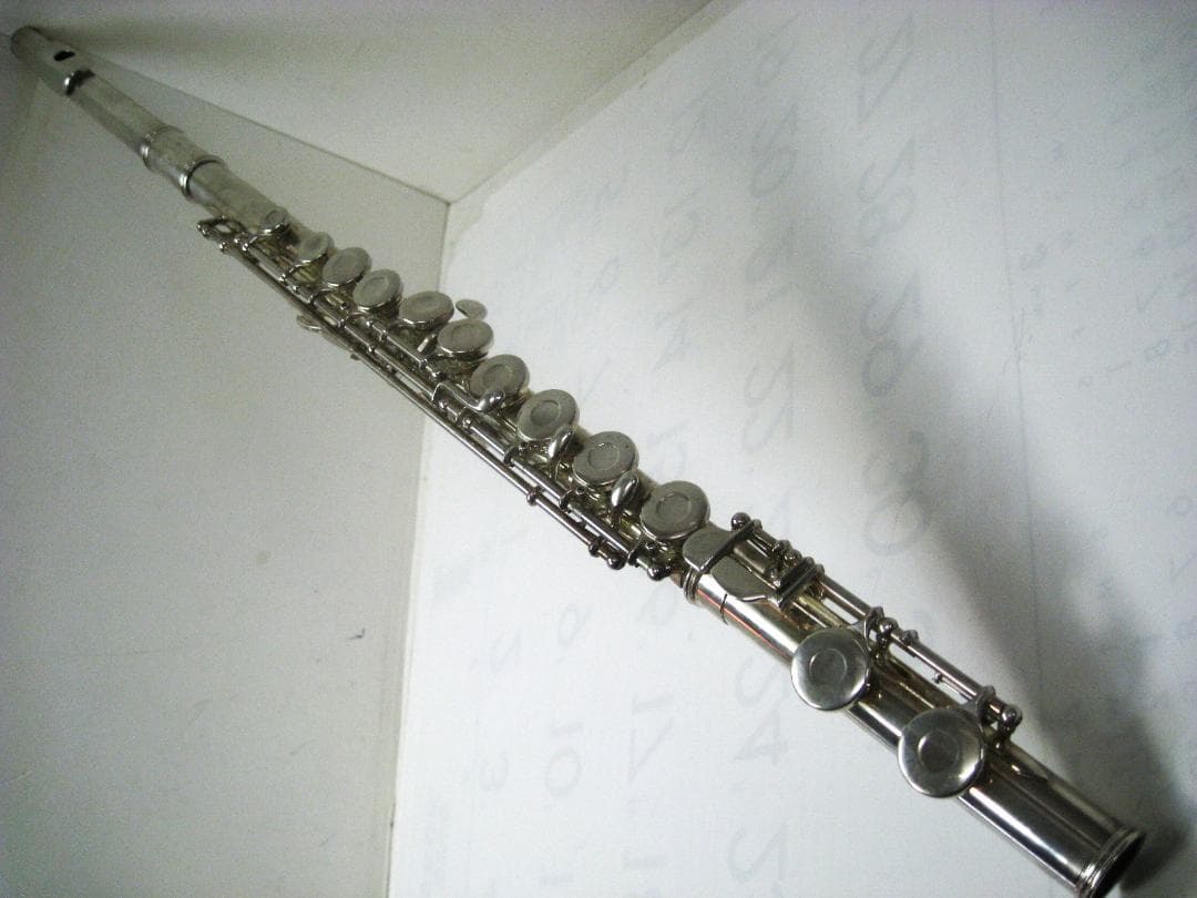 美品USAエルクハート フルート ゲマインハート2SP SilverPlated