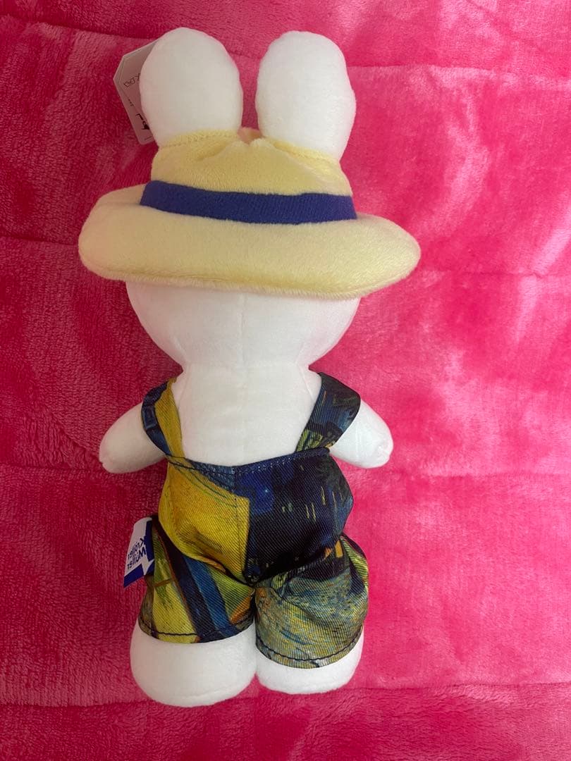 ゴッホ展　ミッフィー ぬいぐるみ　夜のカフェテラス