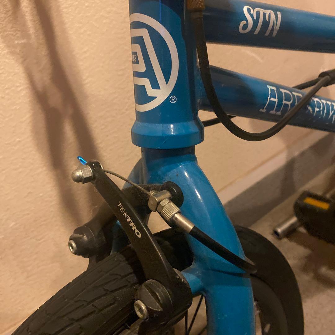 aresbikes キッズ STN 室内保管　BMX 青　静岡市引き取り希望