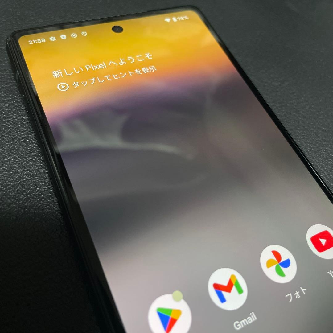 SIMフリー　Pixel 6a 128gb ほぼ新品 ムスビー｜ほぼ未使用 国内版 SIMフリー Google pixel 6a 128GB