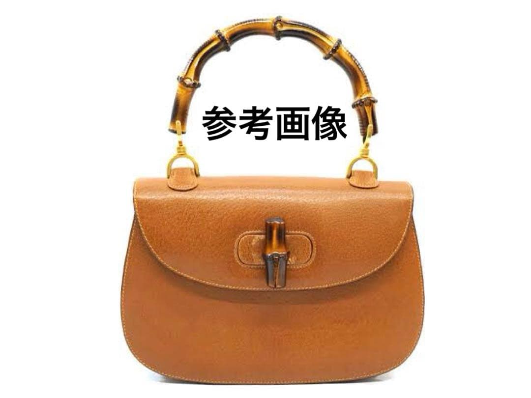 グッチ GUCCI バンブー 2WAYショルダーバッグ スモール レザー