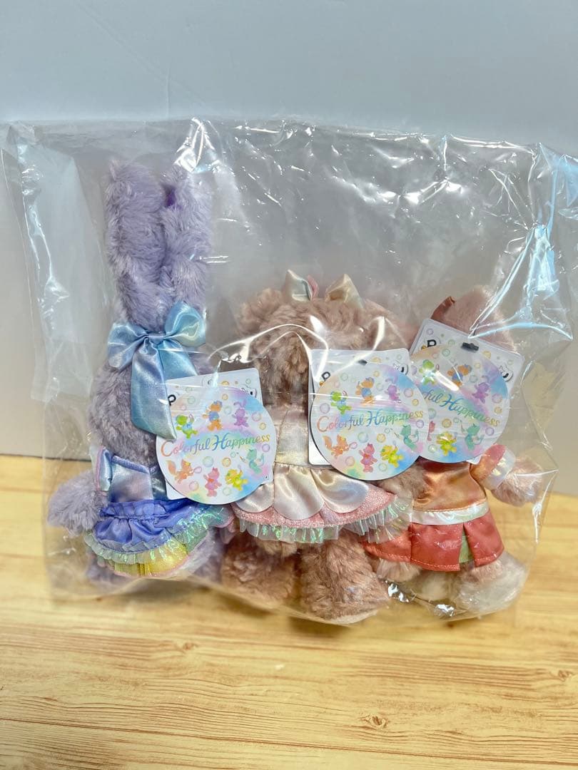 ダッフィー 20周年 カラフルハピネス ポージープラッシー バケパ