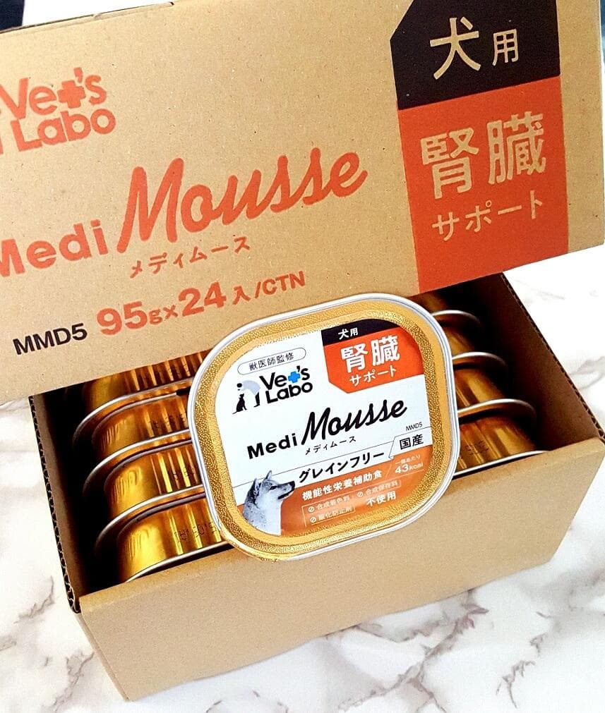 メディムース 犬用 腎臓サポート 24個入×4箱（1箱¥5000）