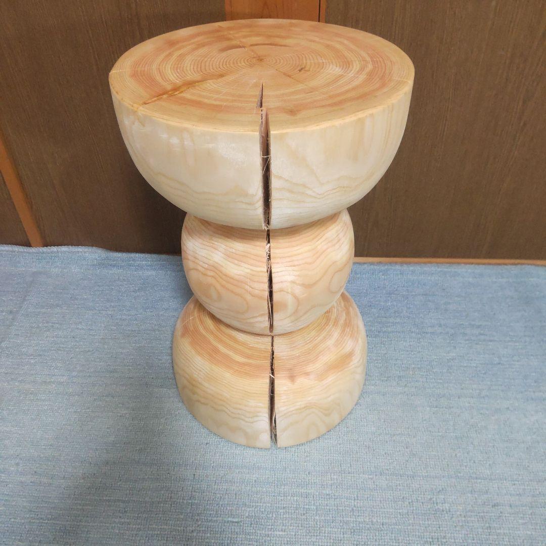 チョコチョコさん専用檜丸太椅子スツール