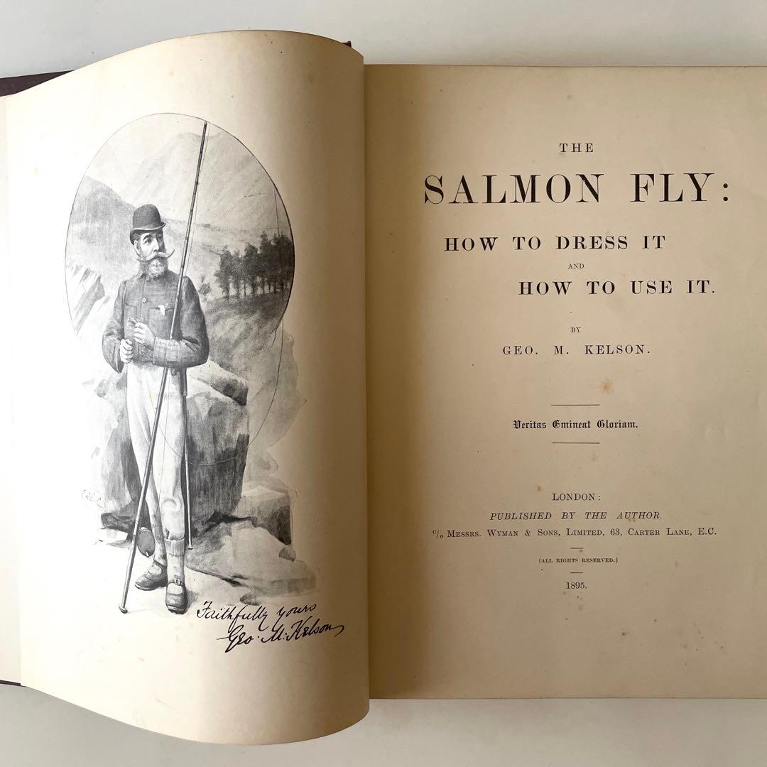 超希少な初版！】1895年 ジョージ・モーティマ・ケルソン『サーモン