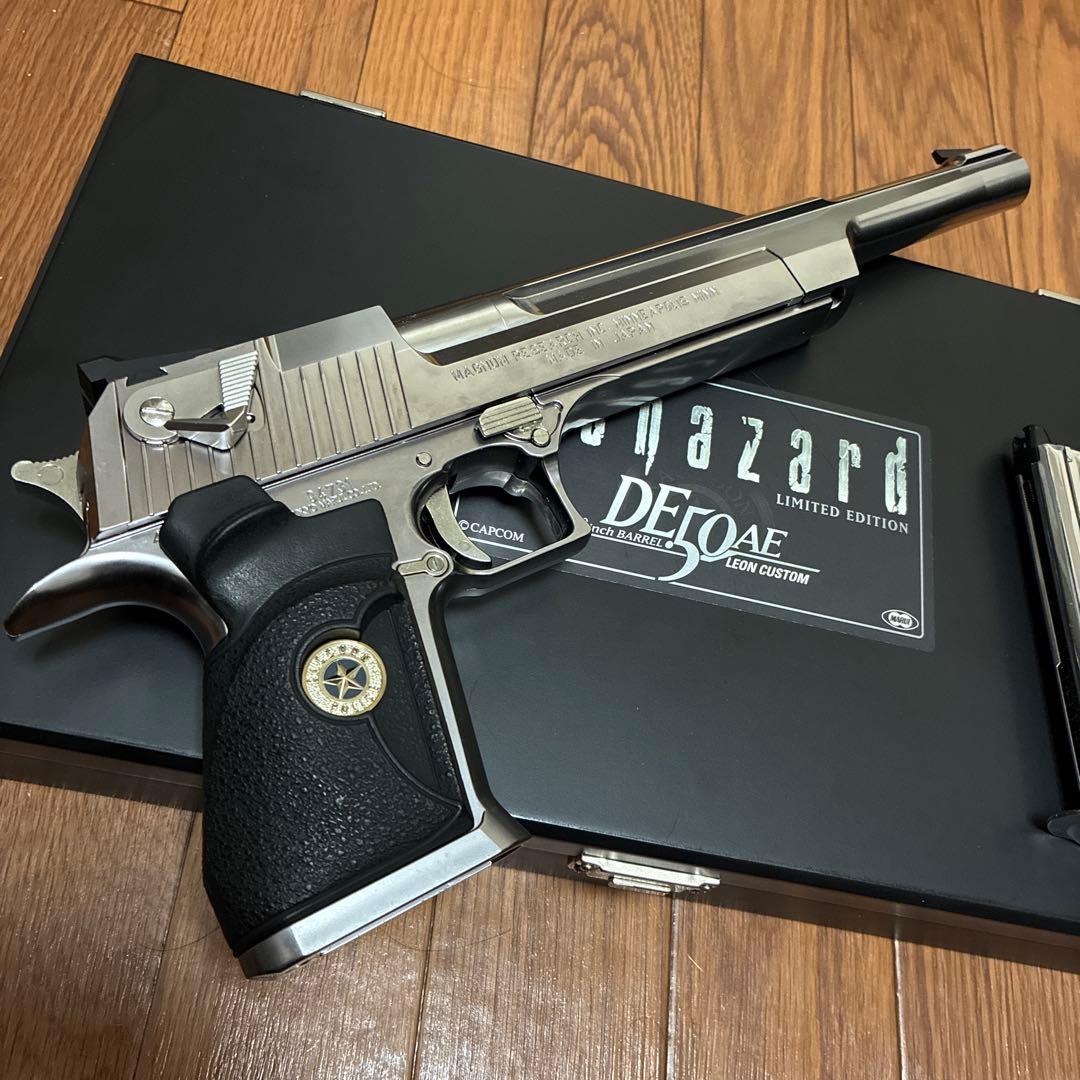 東京マルイデザートイーグル50AE10インチバレル レオンカスタムバイオハザード