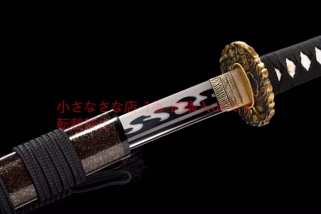 高性能サムライナイフ黒沢 古兵器 武具 刀装具 日本刀 模造刀 居合刀