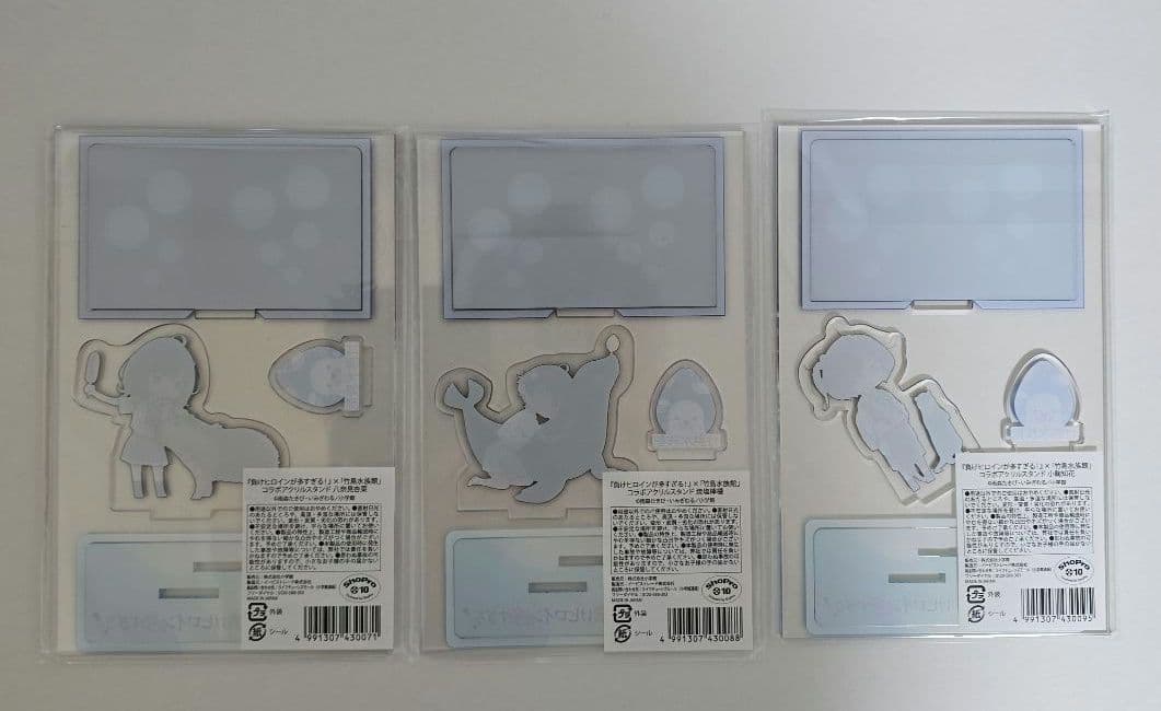 負けヒロインが多すぎる！×竹島水族館コラボ　アクリルスタンド　コンプリートセット