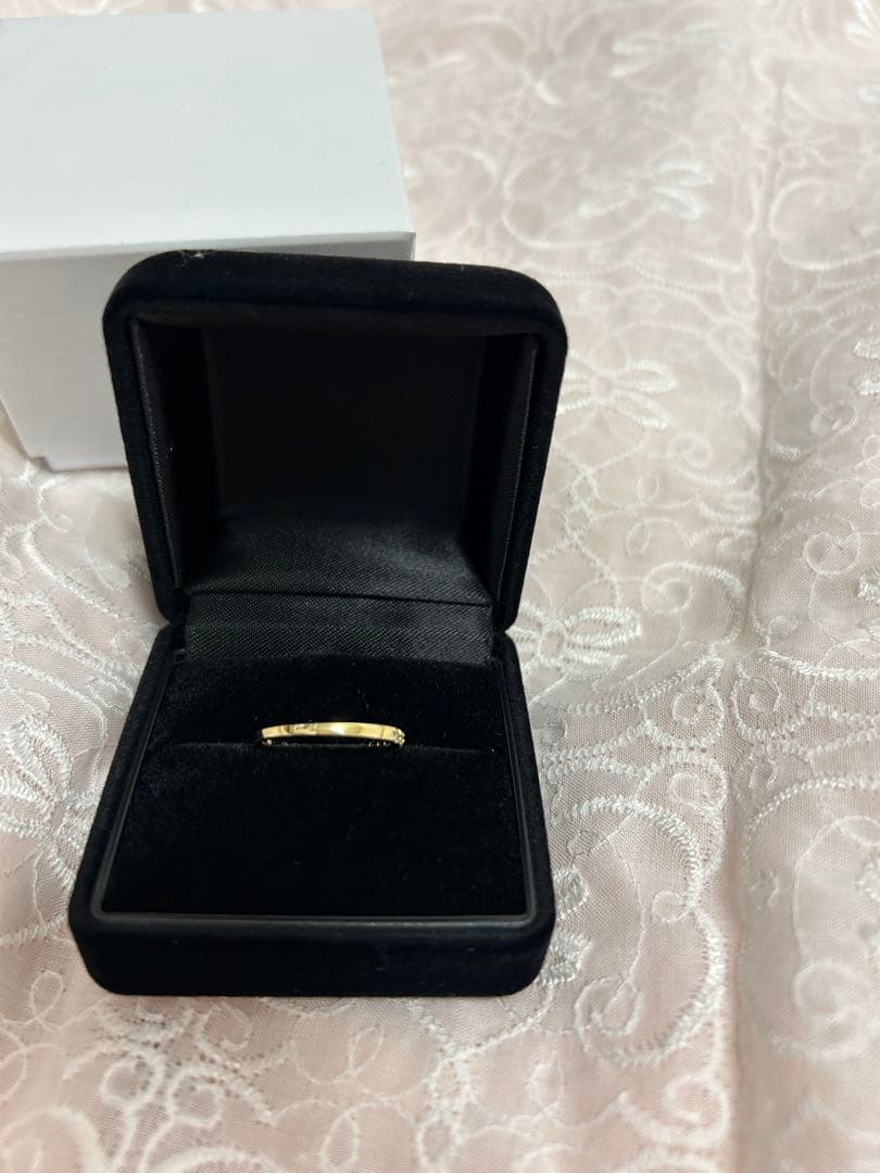 アトリエSAWA K18YG ダイヤモンドリング 8号 0.30カラット