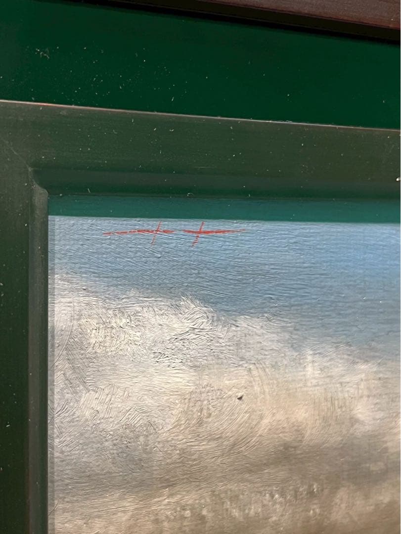 松村浩之「想」4号　油彩 2010年