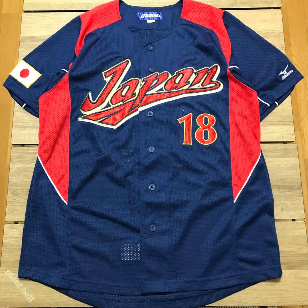 松坂大輔 ユニフォーム 第2回 WBC 日本代表 18 ベースボール 野球 L