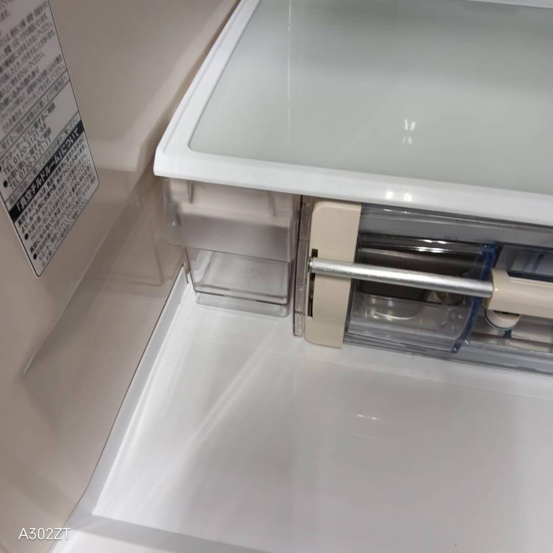 456 関東配送　大型冷蔵庫　右開き　自動製氷機付　格安　300L強　保証込