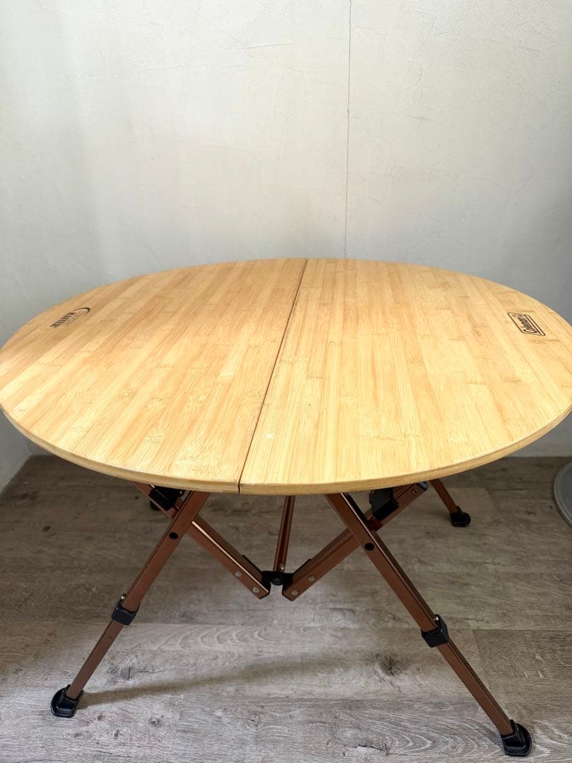 Colemanコンフォートマスター バンブーオーバルテーブル85