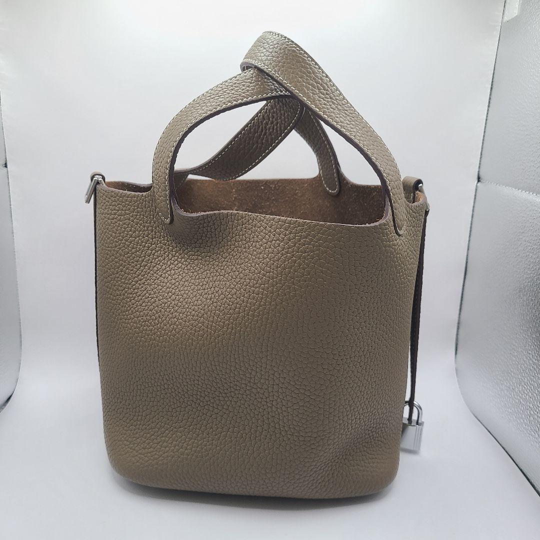 ★プレミアム キューブ バッグ S★本革★レディース★ハンドバッグ★ピコタン