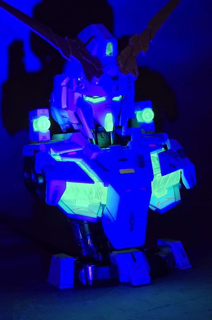 完成品】ユニコーンガンダム メカニカルバスト LED打ち替え