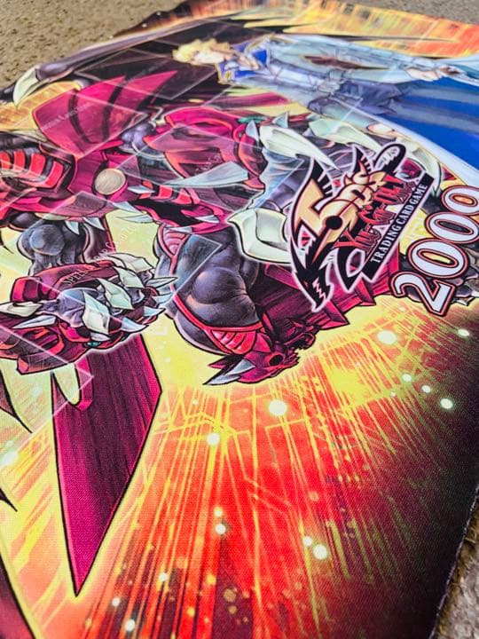 遊戯王 ジャックアトラス プレイマット レッドデーモン