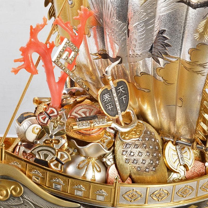 銀製 宝船 5号(房) - TAKEHIKO - 武比古 - 日本の伝統工芸・関工芸株式