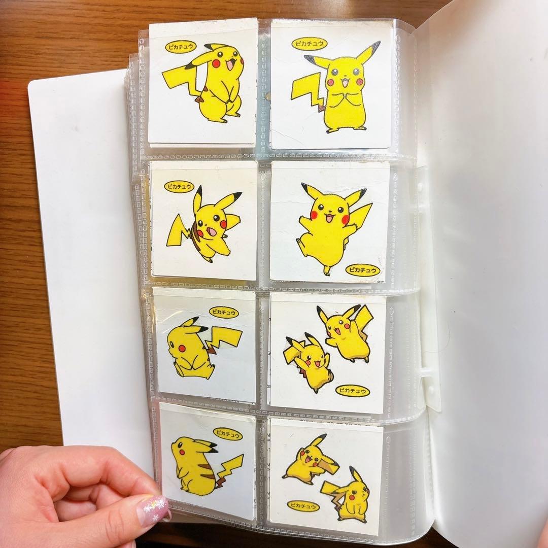 ポケモンシール　ファイル付き　ポケモンパンシール　シール　ステッカー　ポケモン