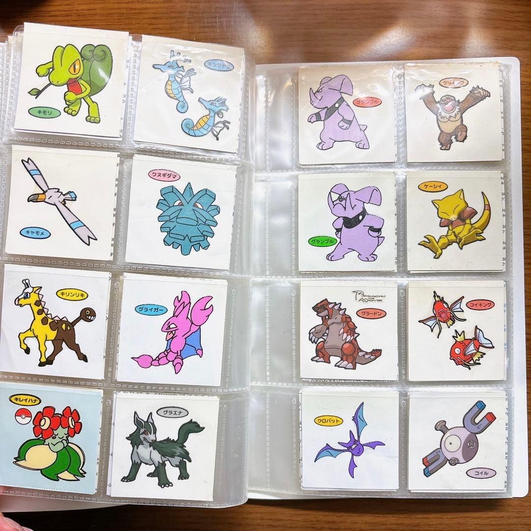 ポケモンシール　ファイル付き　ポケモンパンシール　シール　ステッカー　ポケモン