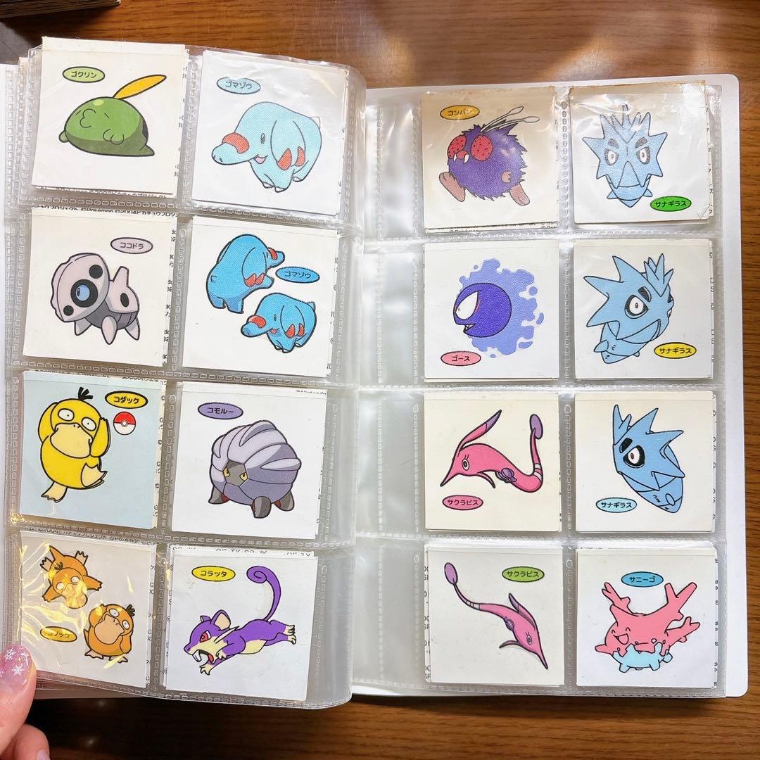 ポケモンシール　ファイル付き　ポケモンパンシール　シール　ステッカー　ポケモン