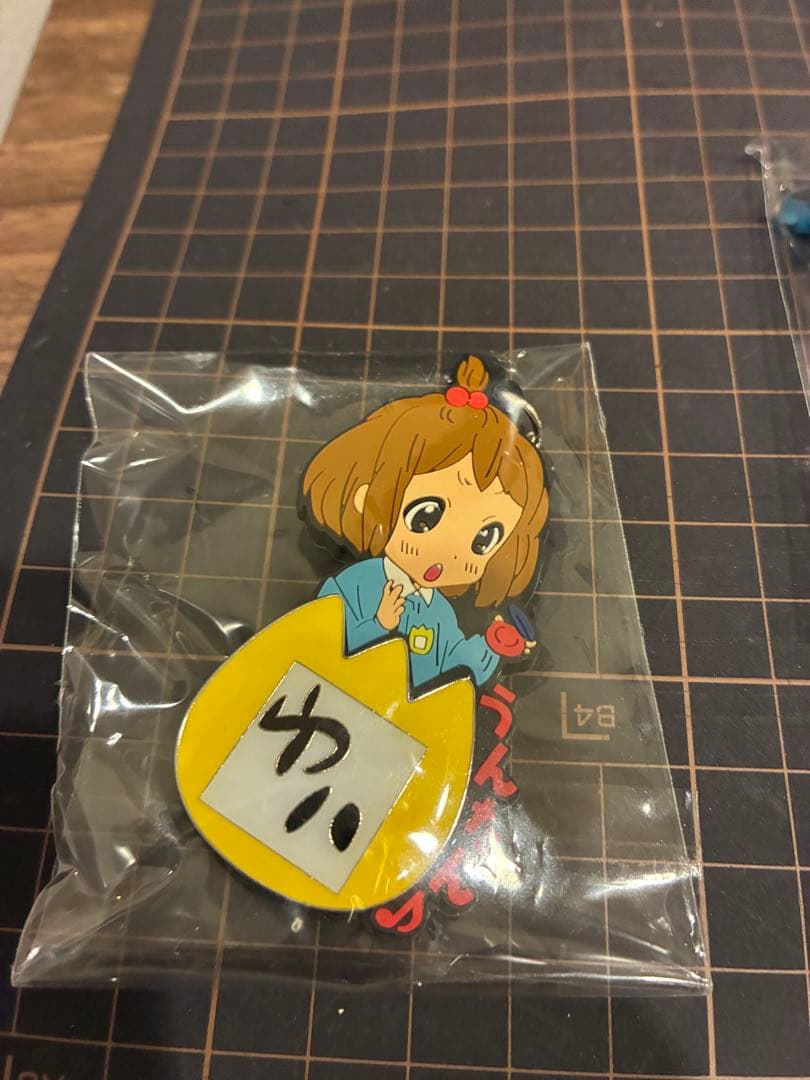 けいおん　トレーディング　ラバーストラップ　前6種プラスおまけ1つ