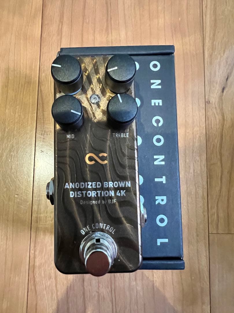 ONE CONTROL ANODIZED BROWN DISTORTION 4K - メルカリ