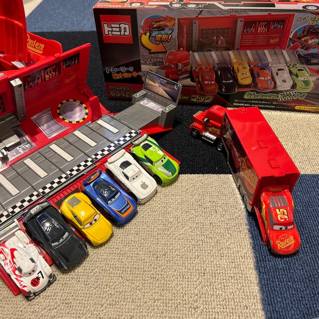 カーズ 1.2.3 トミカミニカーシューターマックおしゃべりスパーキングまとめ売