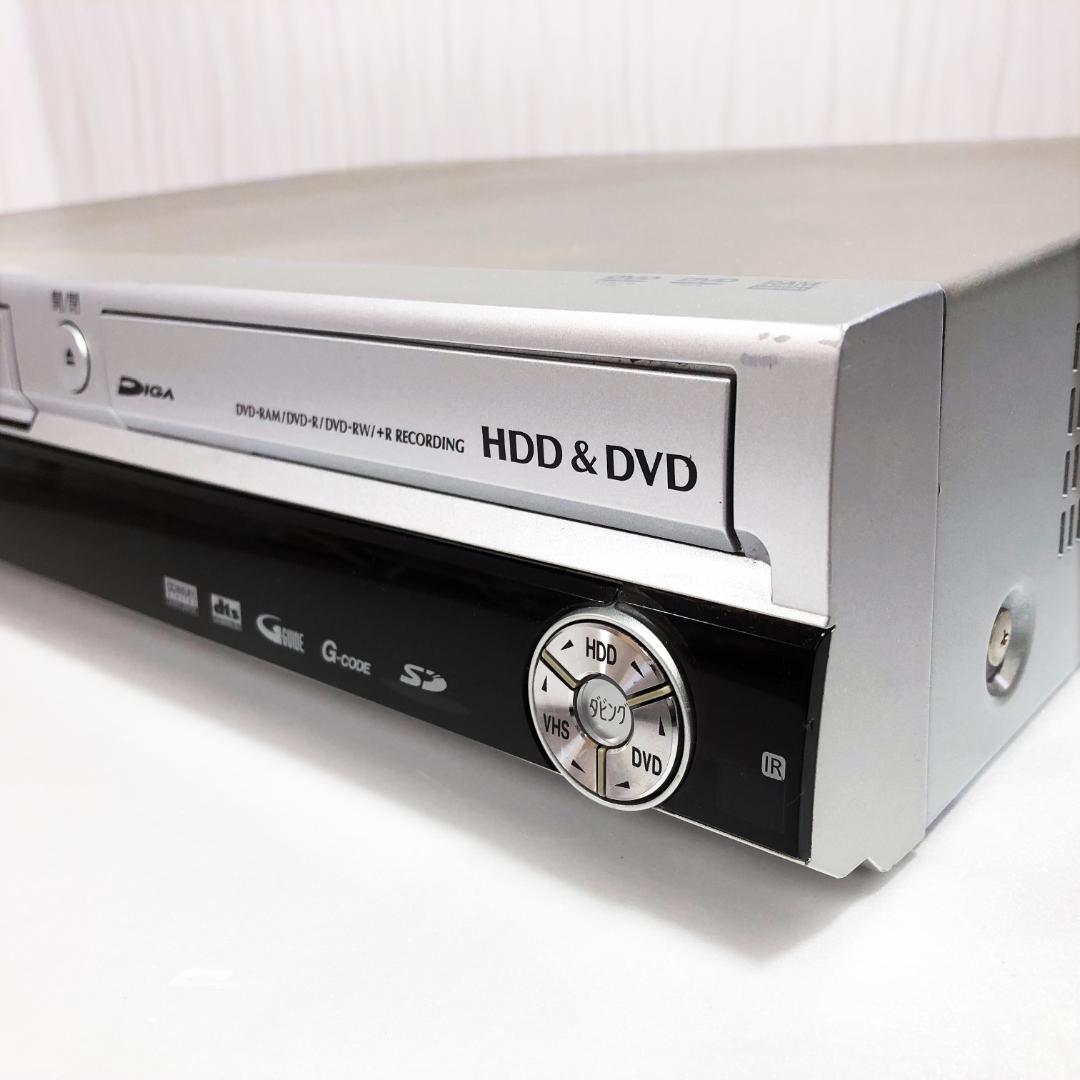 【完動品】パナソニック HDD内蔵 VHS DVD一体型　ビデオデッキ DIGA