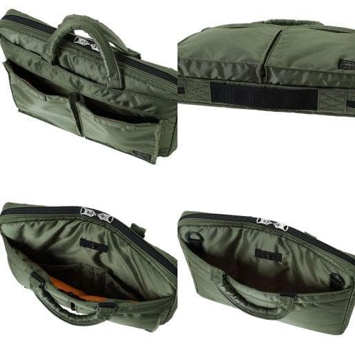 激美品　ポーター　PX　タンカー　ブリーフケース　アイアンブルー　ビジネス　PC