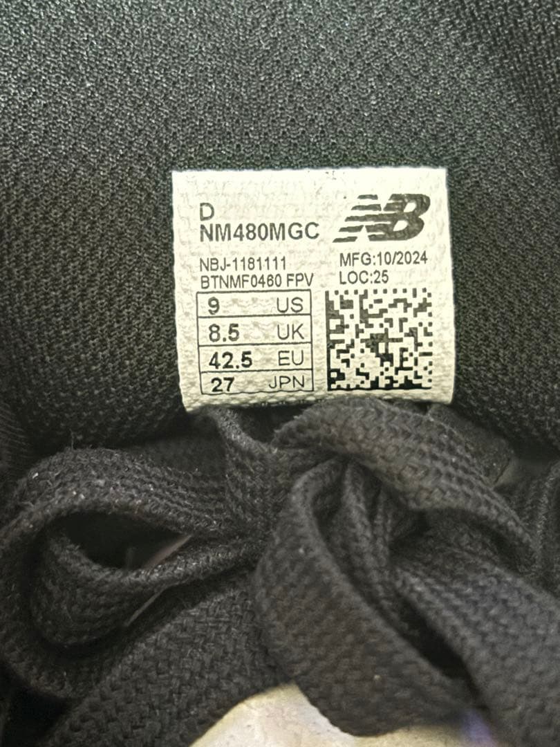 ニューバランス　NM480 ヌメリック