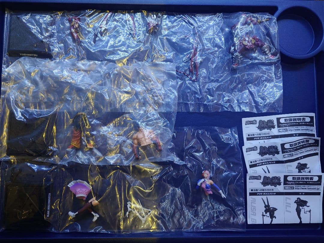 鉄拳6 超造形魂 フィギュア 風間 吉光 アリサ 3体セット 希少 未使用