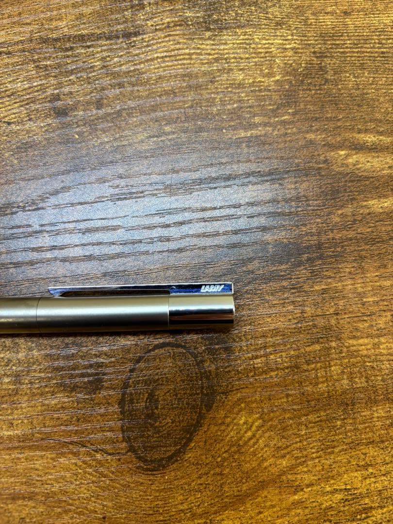 LAMY scala ボールペン brushed ステンレス