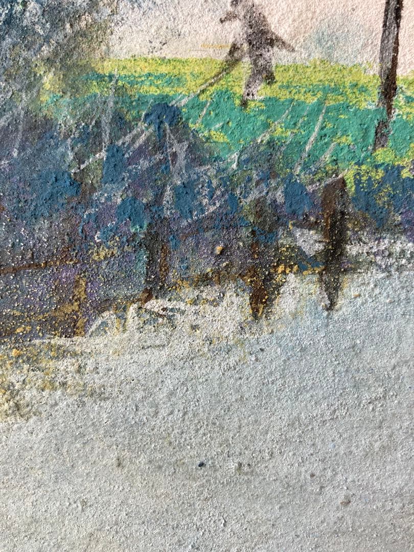 絵画　日本画　島子國弘　F10 額装無し