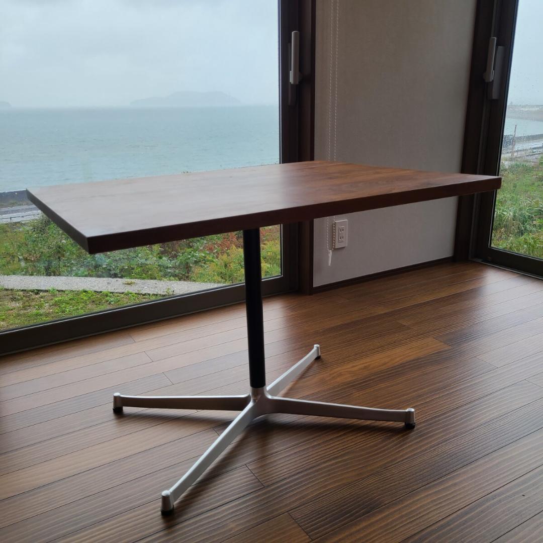 ★グリニッチgreeniche★カフェテーブル★ウォールナット無垢★カリモク60