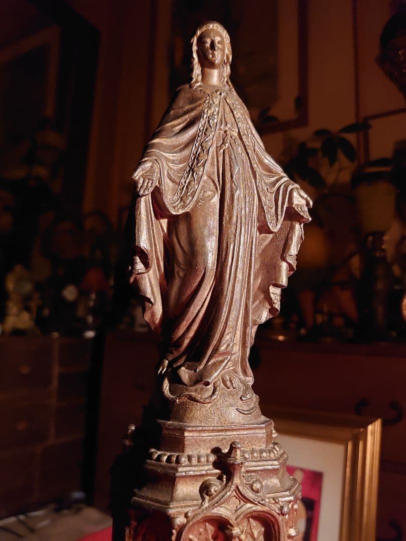 フランス アンティーク1900年代 マリヤ像