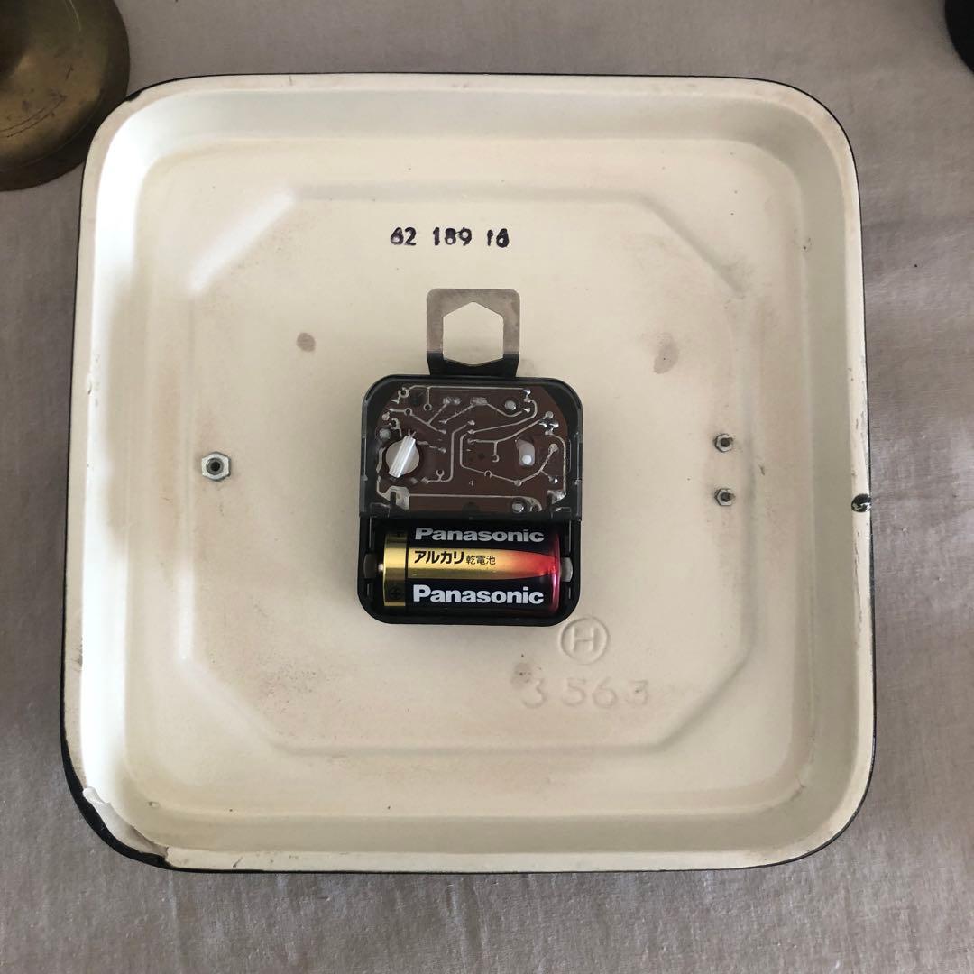 ドイツ　KIENZLE キエンツレ　陶器の掛け時計　アンティーク