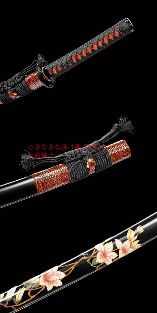 鉄装T 10焼刃打刀『繁花』 古兵器 武具 刀装具 日本刀 模造刀 居合刀